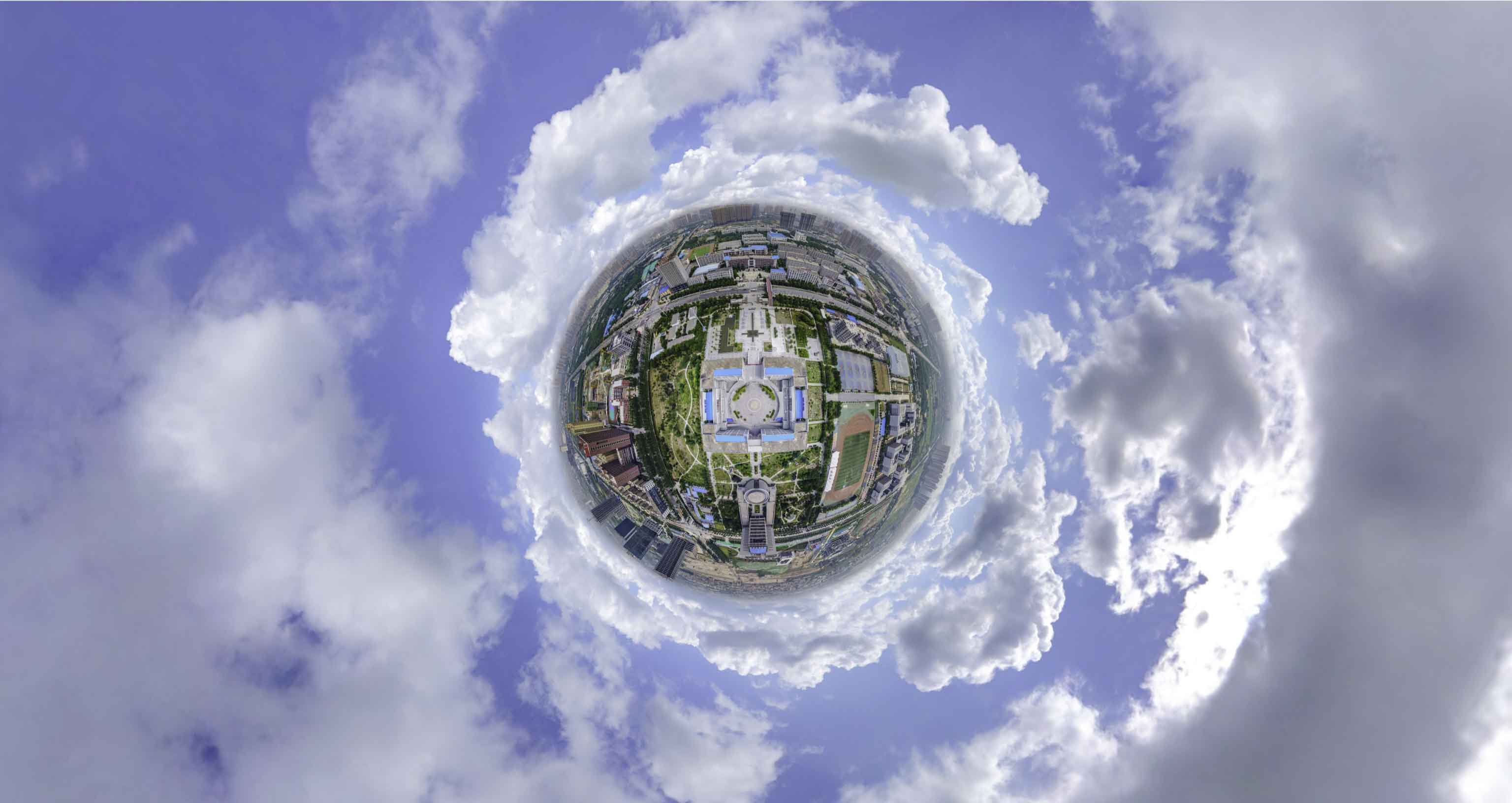 韓城古城720全景展示